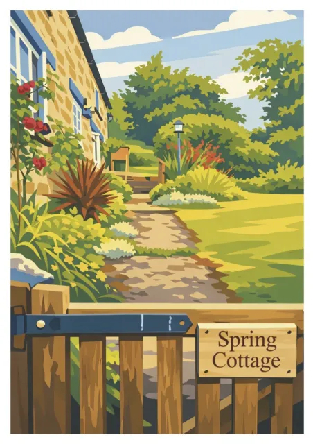 Affiche Angleterre - Charme de la campagne anglaise