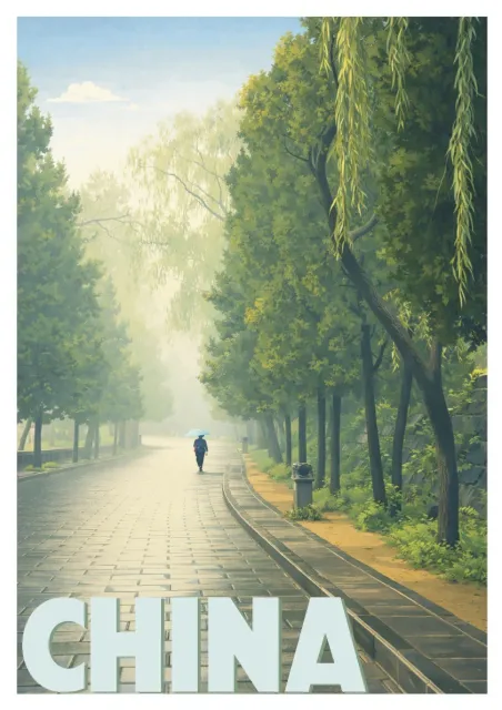 China Poster - Mist in Shaolin