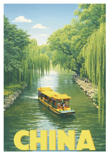 Affiche Chine - Jardins du Palais d’Été