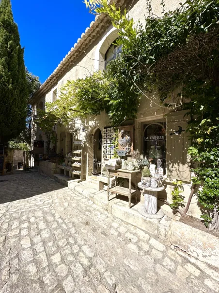 Affiche Les Baux-de-Provence -  Ruelle Ensoleillée (5)