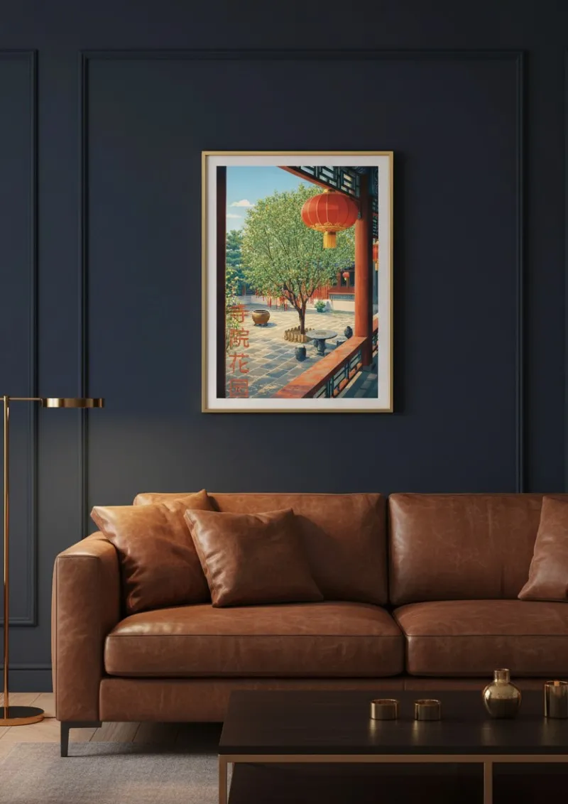 Affiche Chine - Jardin secret (4)