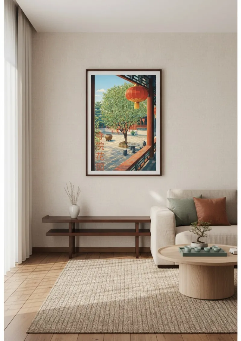 Affiche Chine - Jardin secret (3)