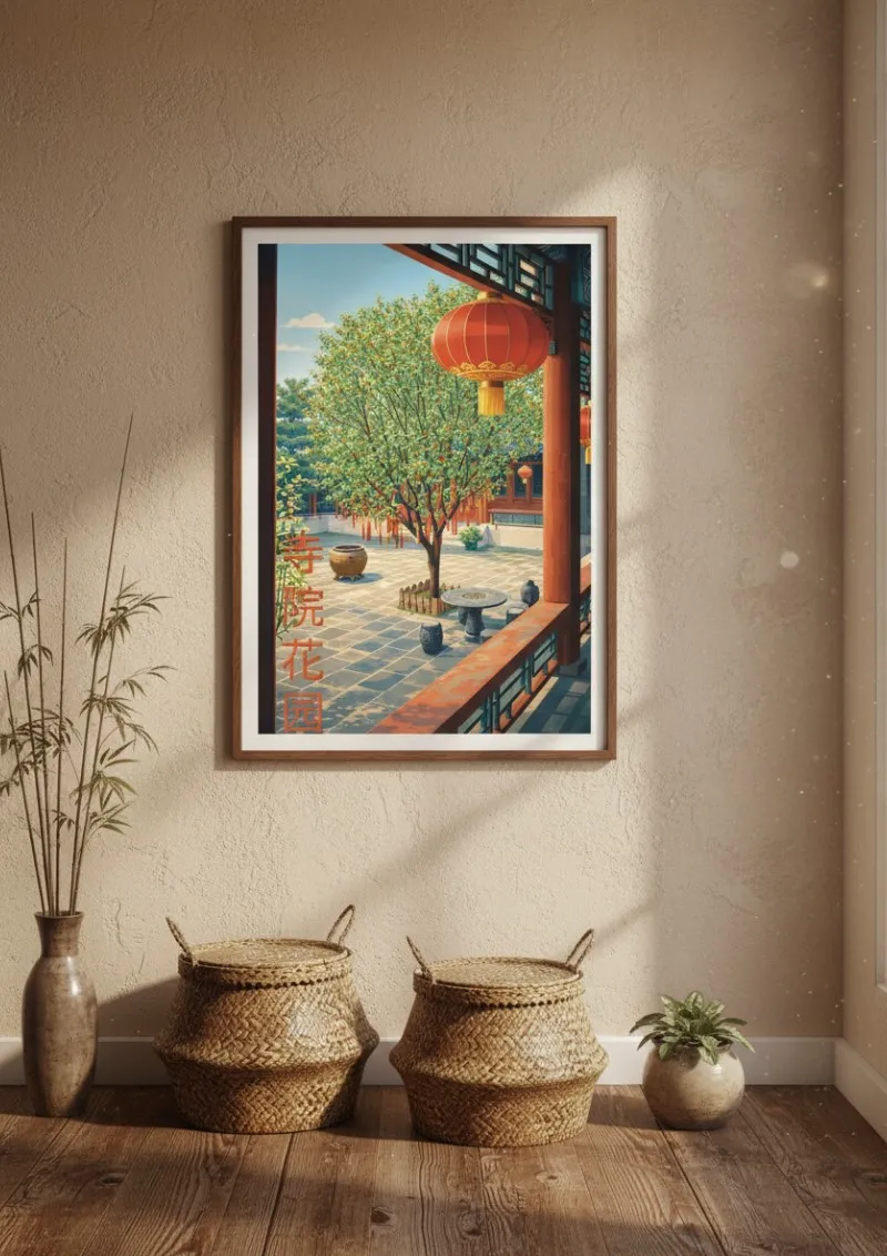 Affiche Chine - Jardin secret (2)