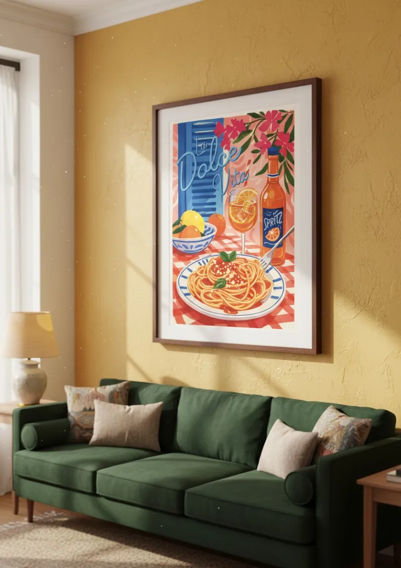 Affiche Dolce Vita - Saveurs d’Italie (4)