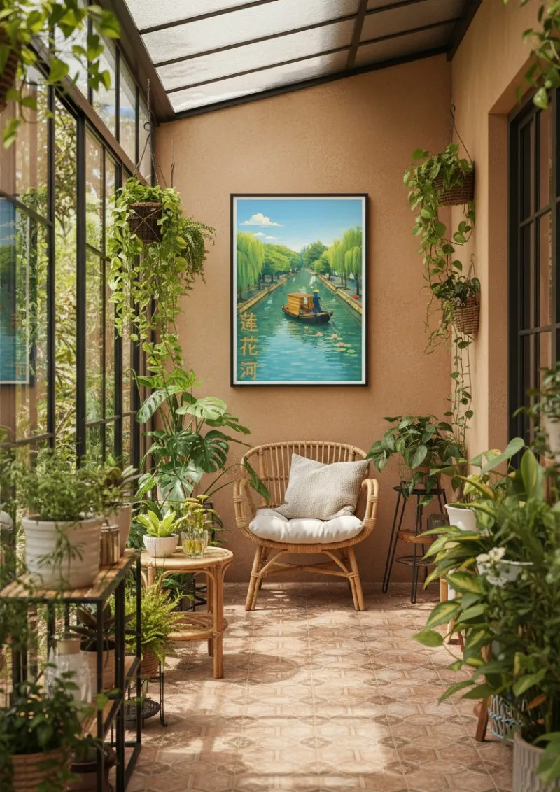 Affiche Chine - La Petite Venise Chinoise Zhujiajiao (3)