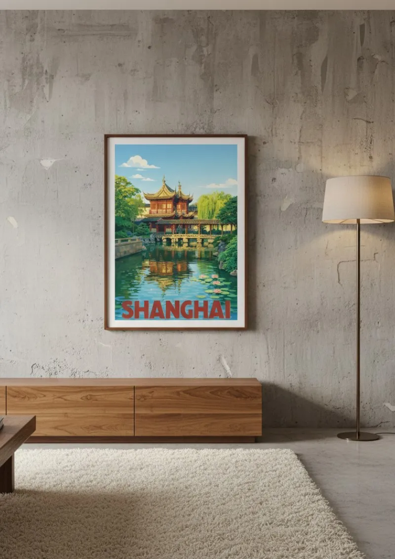 China Poster - Shanghai Yu Garden (3)