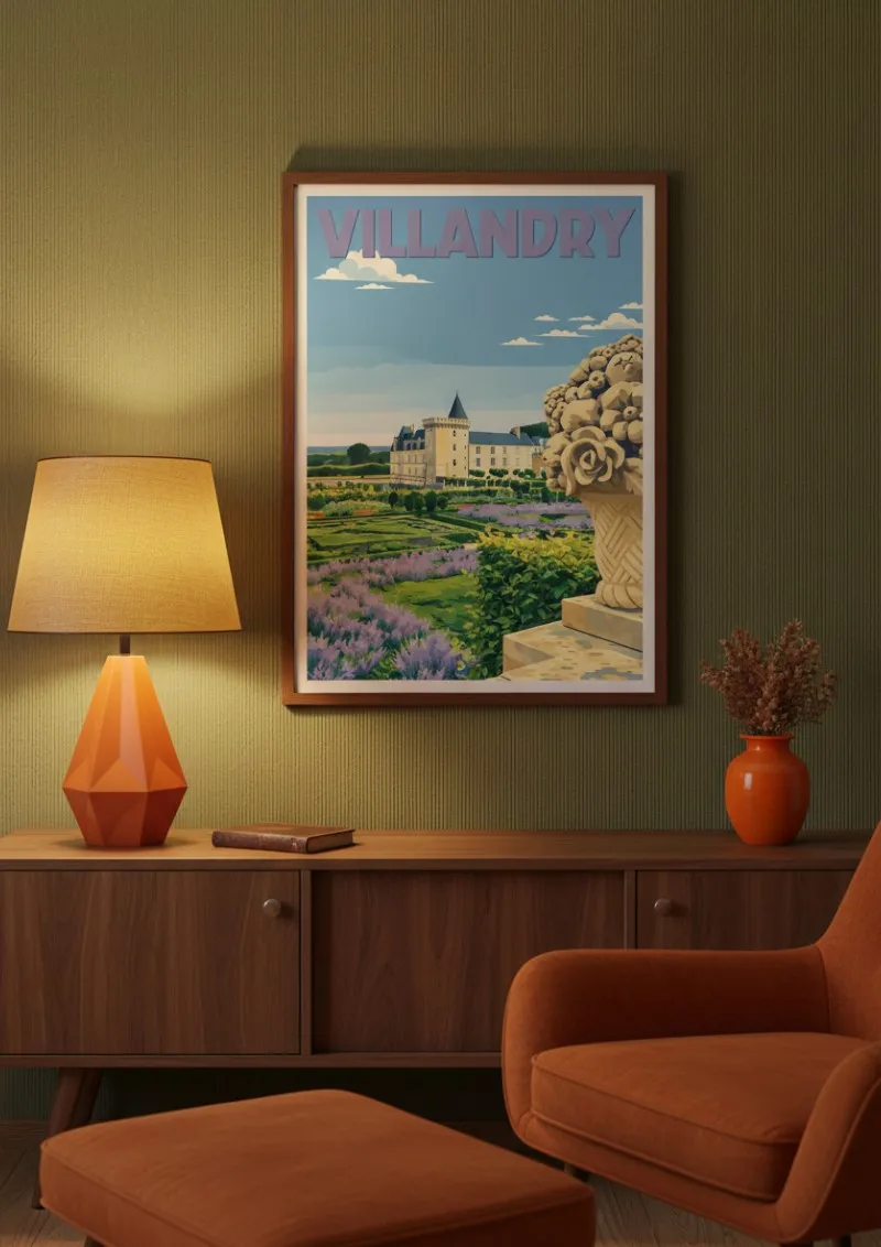 Affiche Château de Villandry - Le Château Jardin (3)