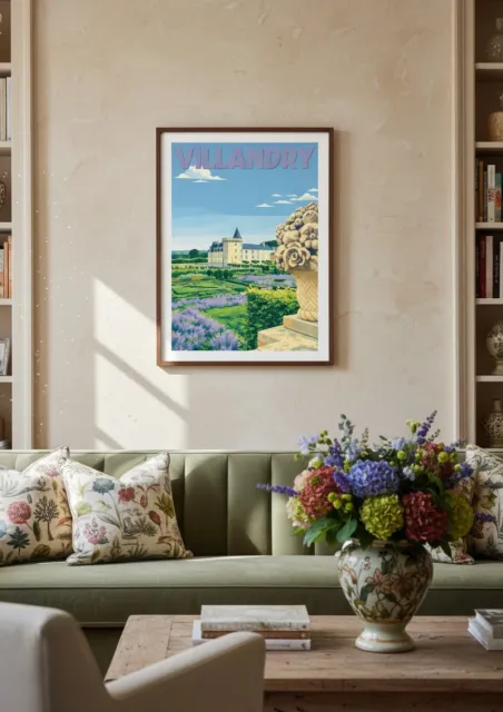 Affiche Château de Villandry - Le Château Jardin (2)
