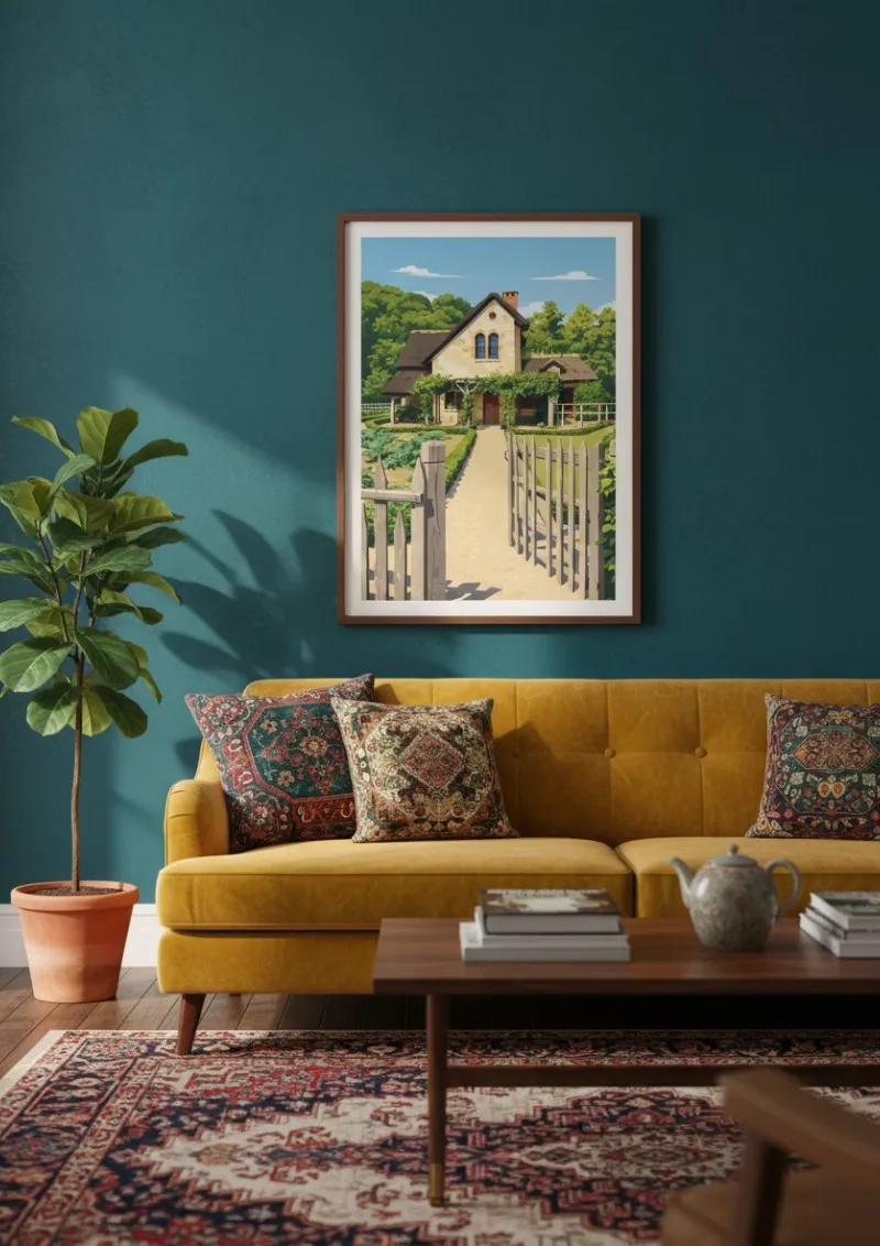 Affiche Paris Versailles - Le Hameau de la Reine (3)