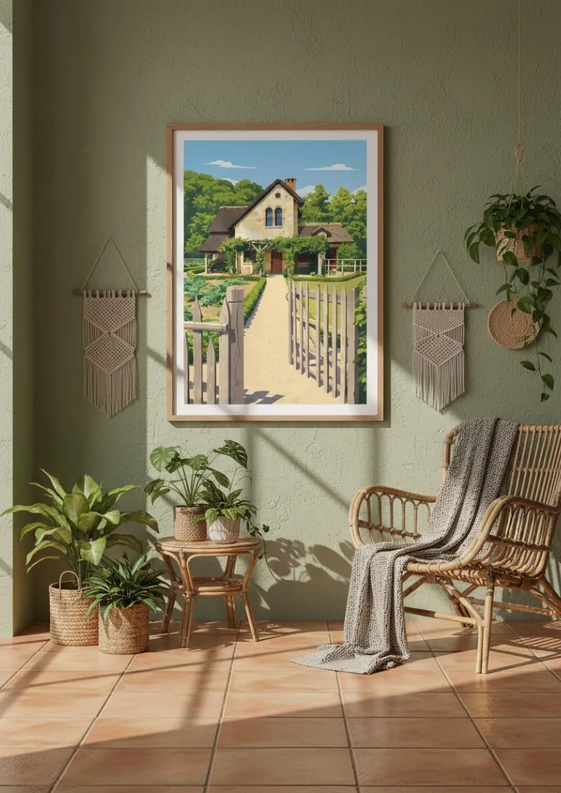 Affiche Paris Versailles - Le Hameau de la Reine (4)