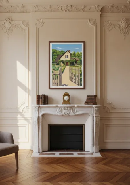 Affiche Paris Versailles - Le Hameau de la Reine (2)