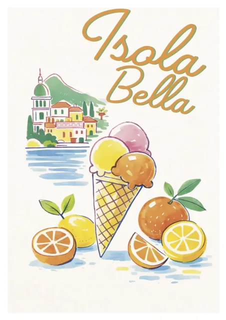 Affiche Italie - Isola Bella