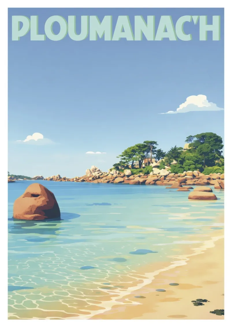 Brittany Poster - Ploumanac'h