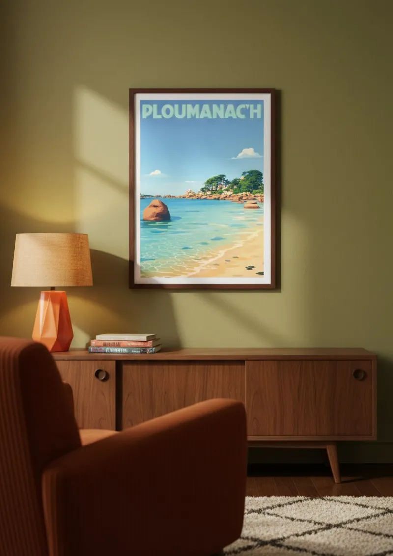 Affiche Bretagne - Ploumanac’h (4)