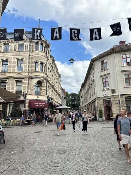 Affiche Suède Göteborg - Quartier Haga (5)