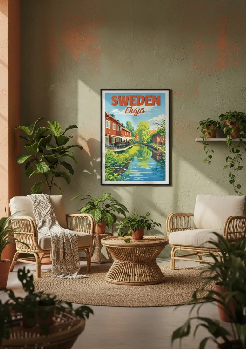 Affiche Suède - Eksjö (4)