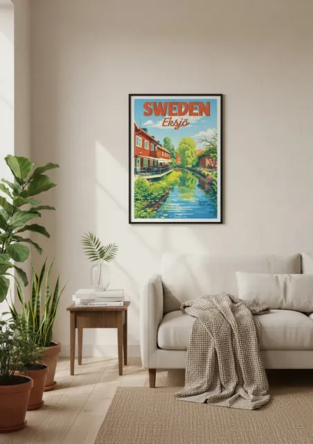 Affiche Suède - Eksjö (2)