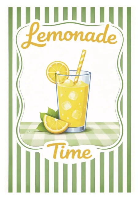 Affiche Italie - Lemonade Time