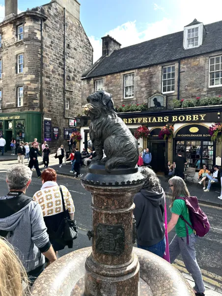 Affiche Édimbourg - Statue Greyfriars Bobby (5)