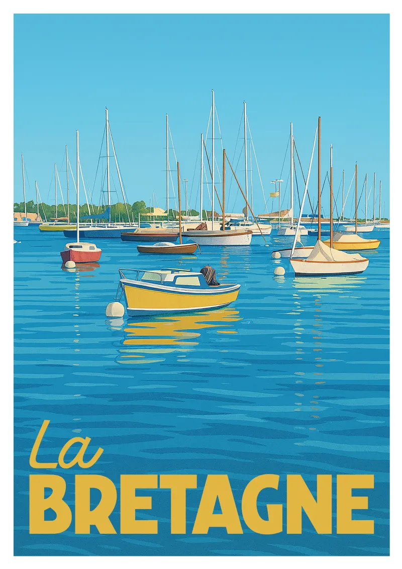 Poster Brittany - Marina
