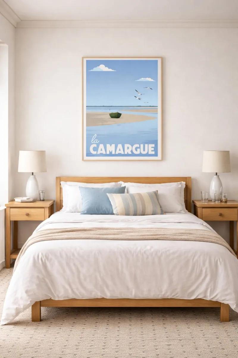 Affiche La Camargue - Le bateau oublié (2)