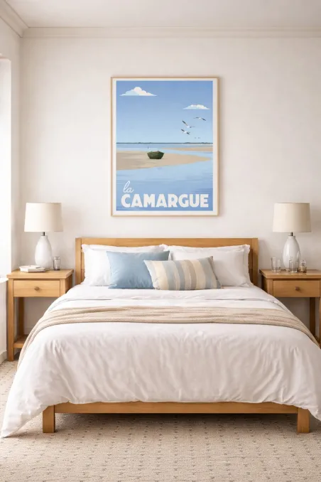 Affiche La Camargue - Le bateau oublié (2)