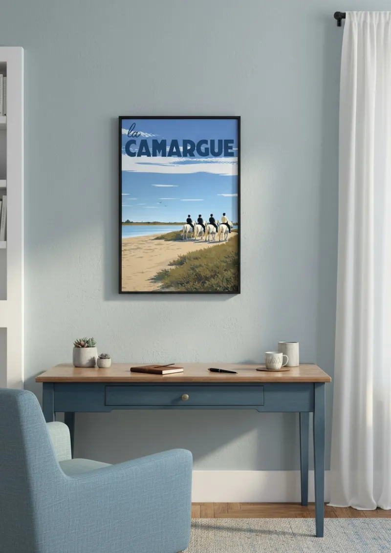 Affiche La Camargue - Les gardians (3)