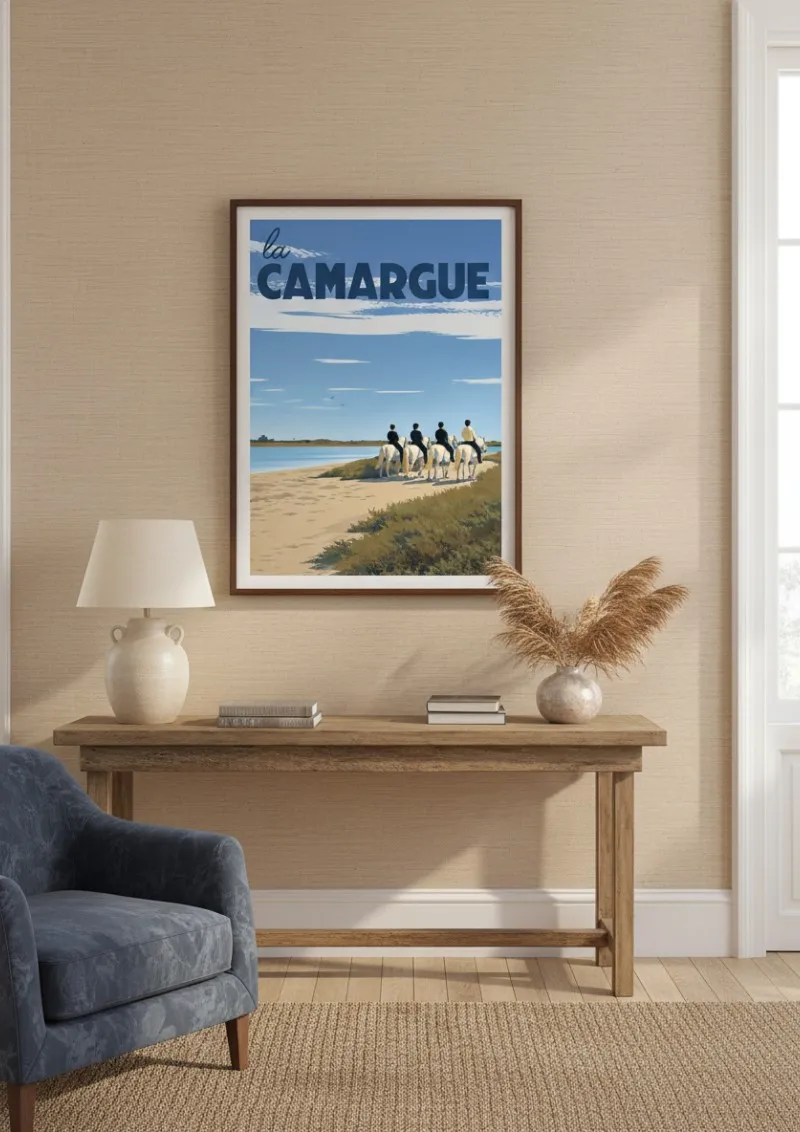 Affiche La Camargue - Les gardians (2)