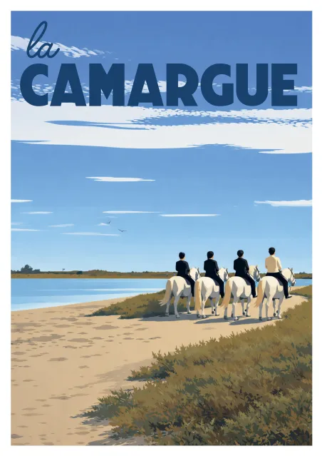 Camargue Poster - The Gardians
