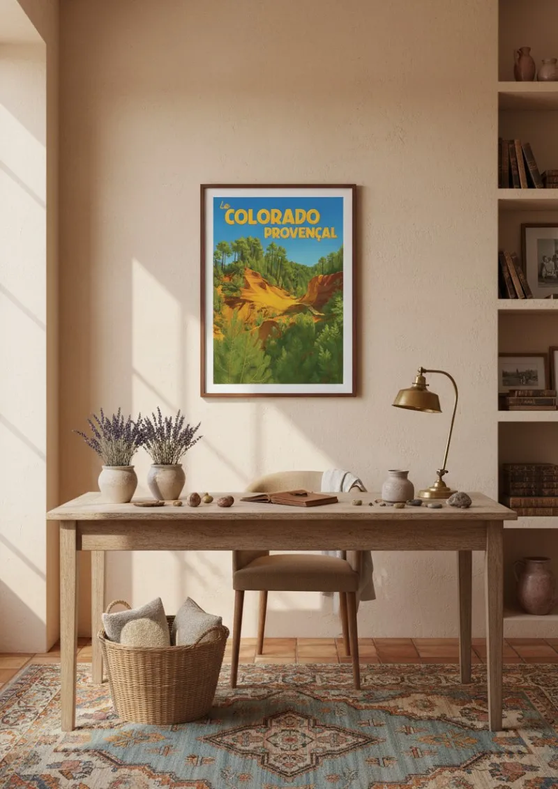 Affiche Le Colorado Provençal - Terres d’Ocre (2)