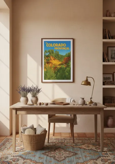 Affiche Le Colorado Provençal - Terres d’Ocre (2)
