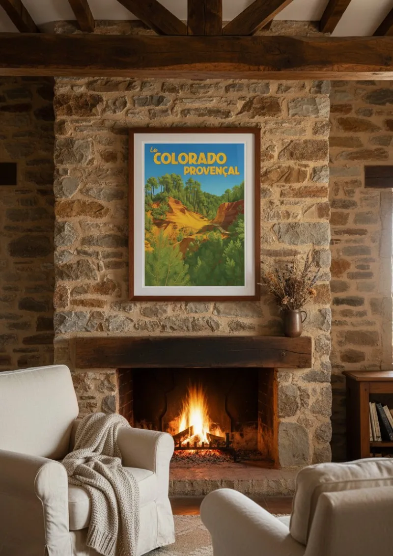 Affiche Le Colorado Provençal - Terres d’Ocre (3)