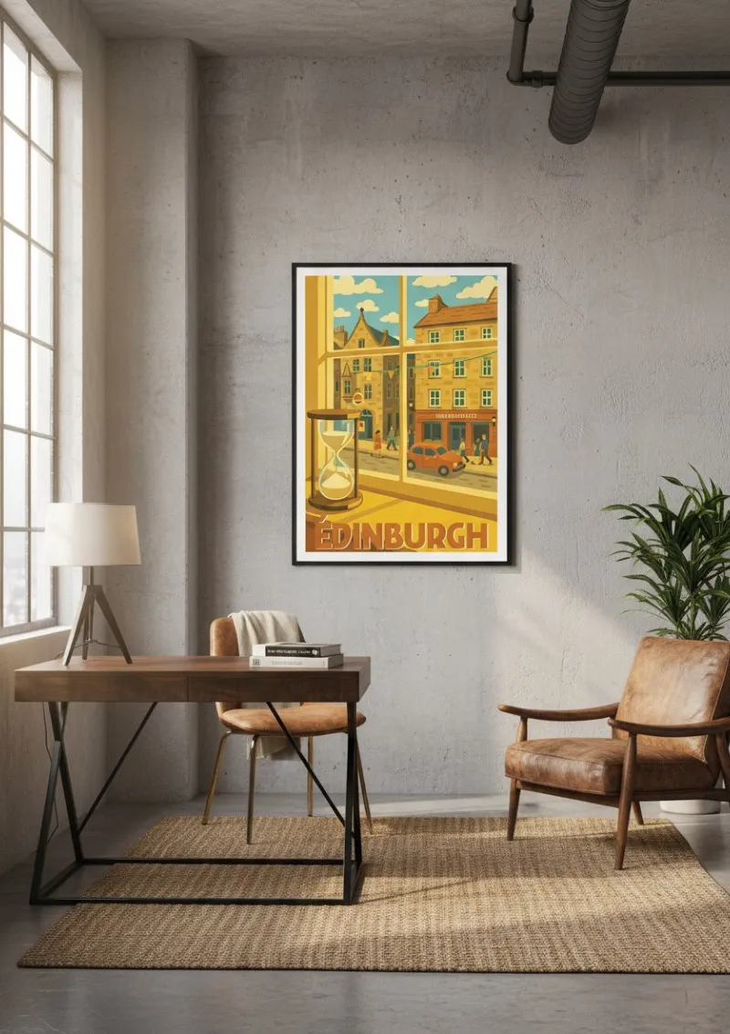 Affiche Édimbourg - Sur les traces d'un sorcier (4)