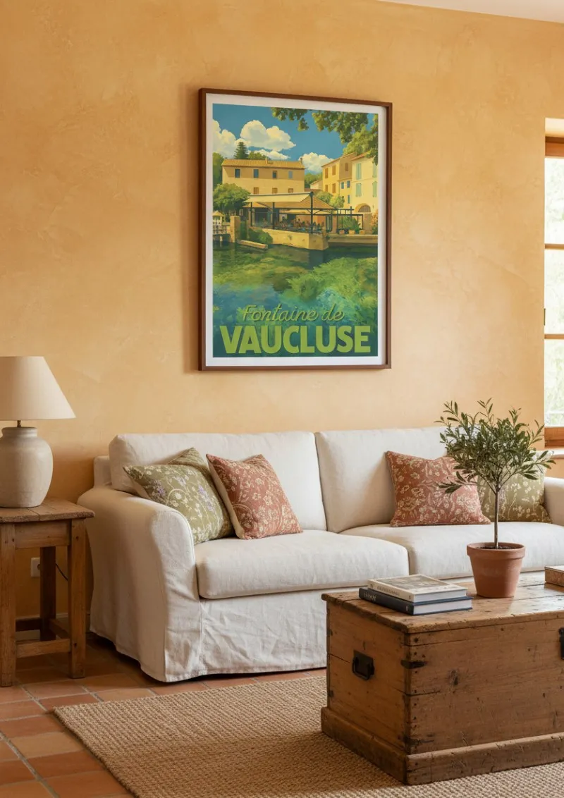 Affiche Fontaine de Vaucluse - Source de la Sorgue (2)