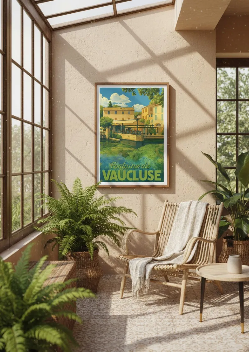 Affiche Fontaine de Vaucluse - Source de la Sorgue (3)