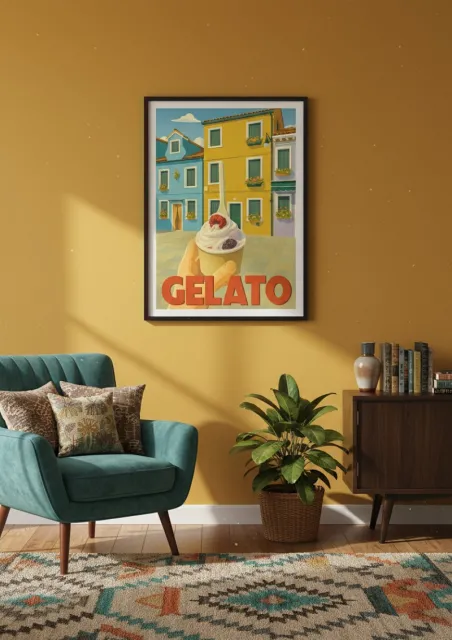 Affiche Burano -  Gelato (2)