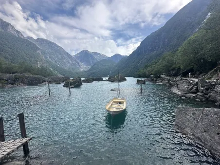 Affiche Norvège -  Fjord et Glacier (5)