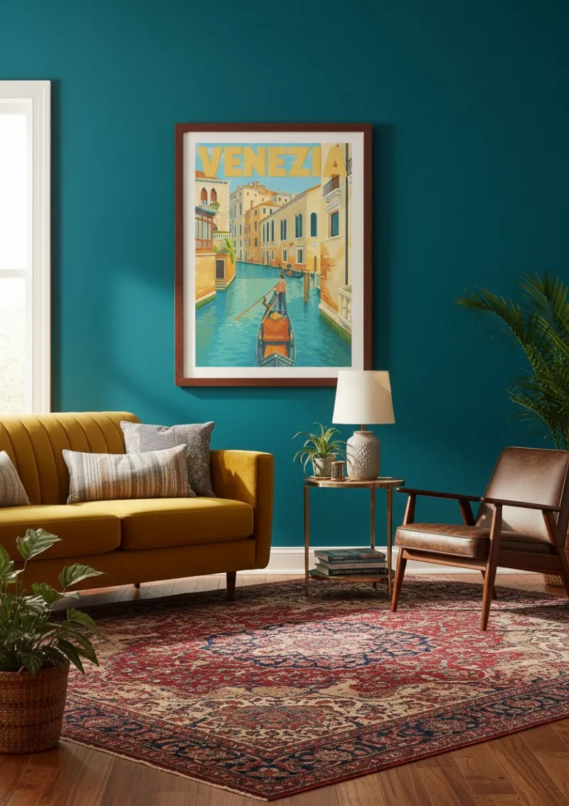 Affiche Venise - Canal & Gondole (4)