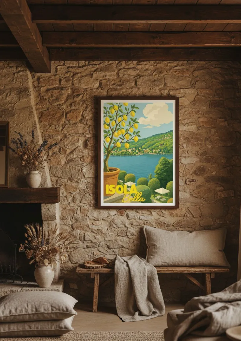 Affiche Isola Bella - Lac Majeur (4)