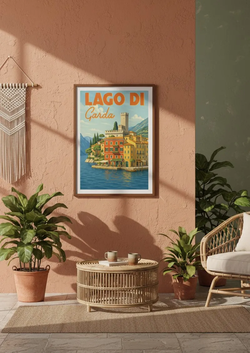 Affiche Affiche Italie - Lac de Garde (3)