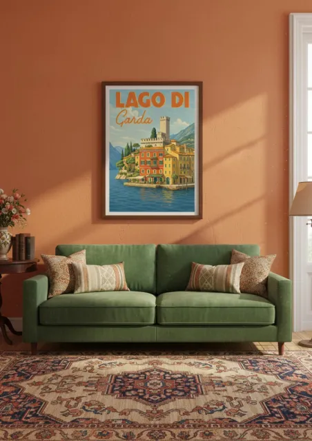 Affiche Affiche Italie - Lac de Garde (2)