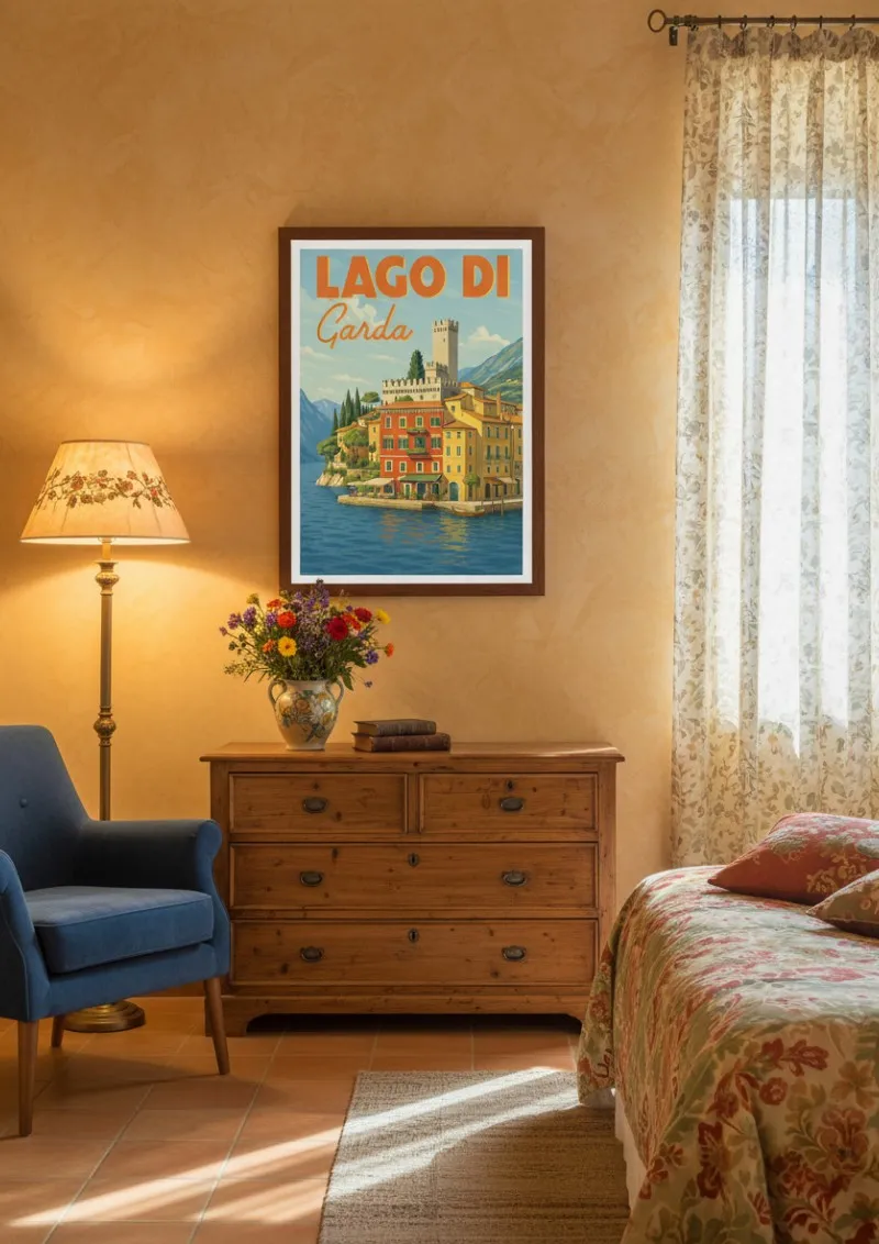 Affiche Affiche Italie - Lac de Garde (4)