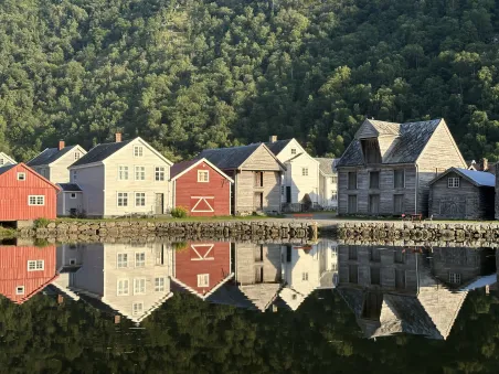 Affiche Norvège - Reflets du Fjord (5)