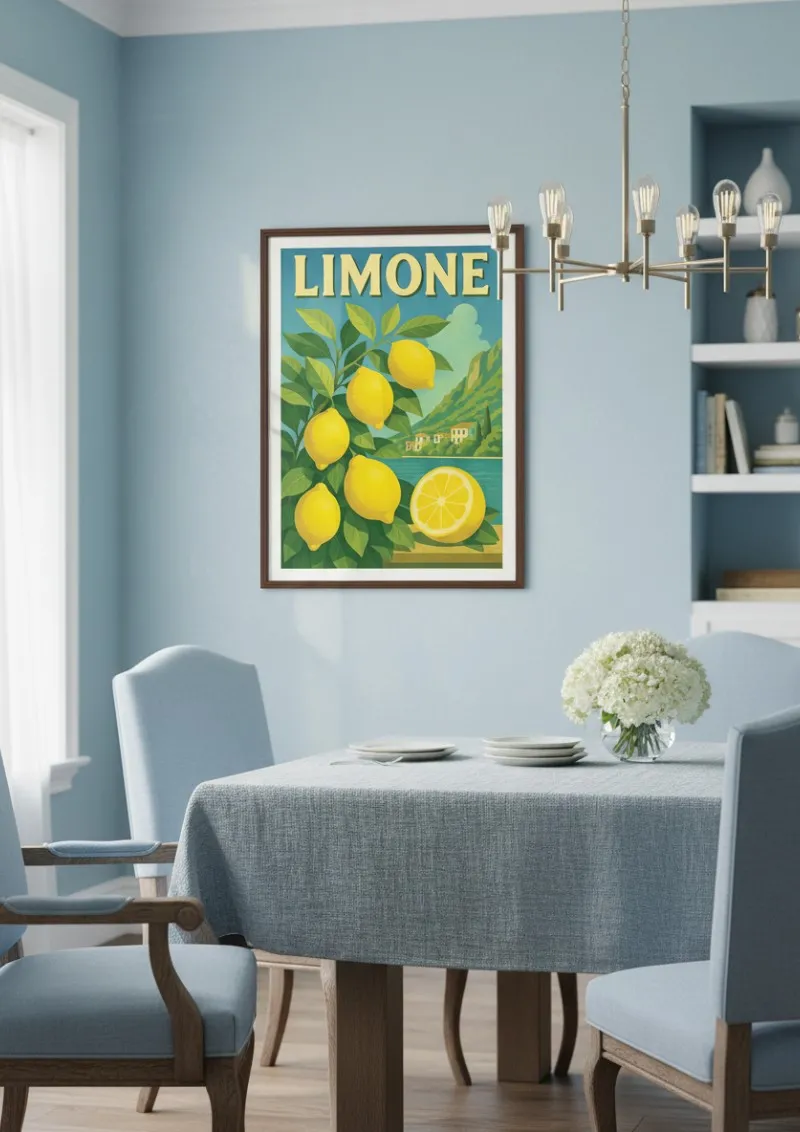 Affiche Limone sul Garda - Citrons et Lac (4)