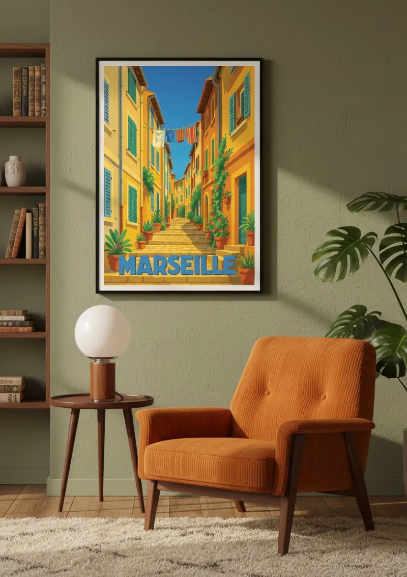Affiche Marseille -  Le Panier (3)
