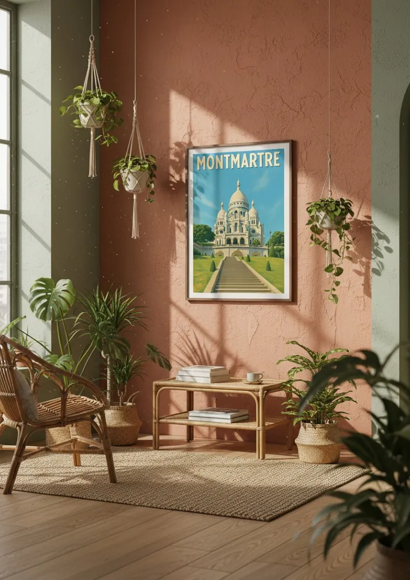 Affiche Montmartre - Basilique du Sacré-Cœur (3)