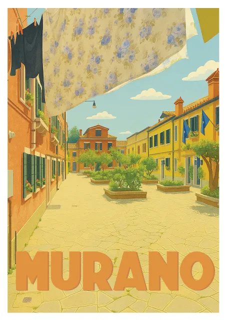 Italy Poster - Murano
