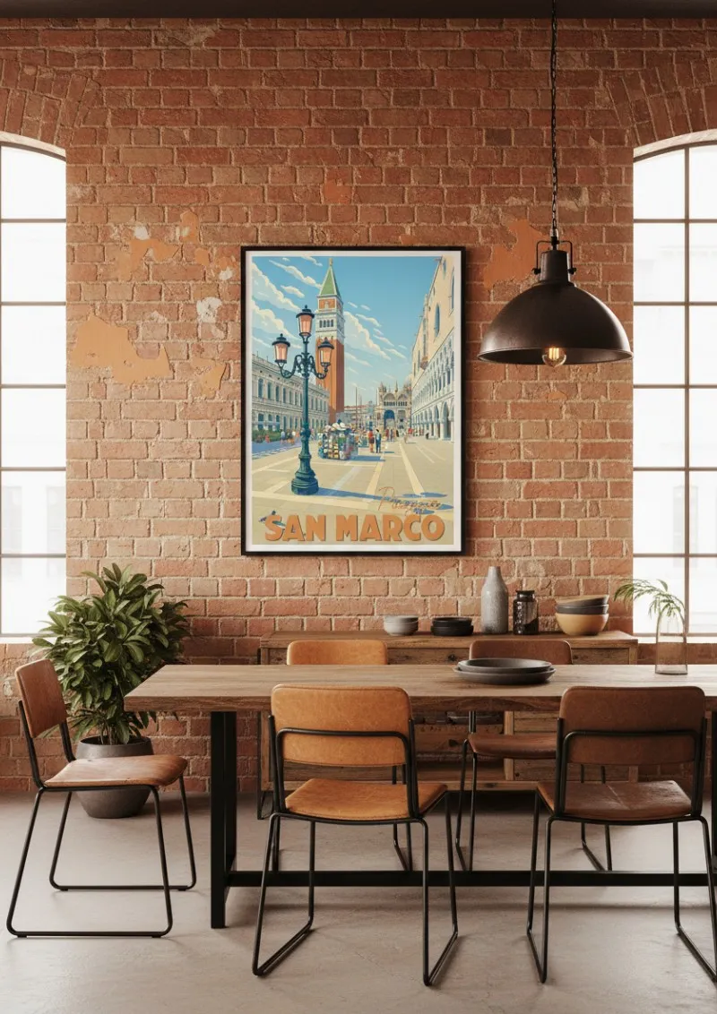 Affiche Venise - Place Saint-Marc (2)
