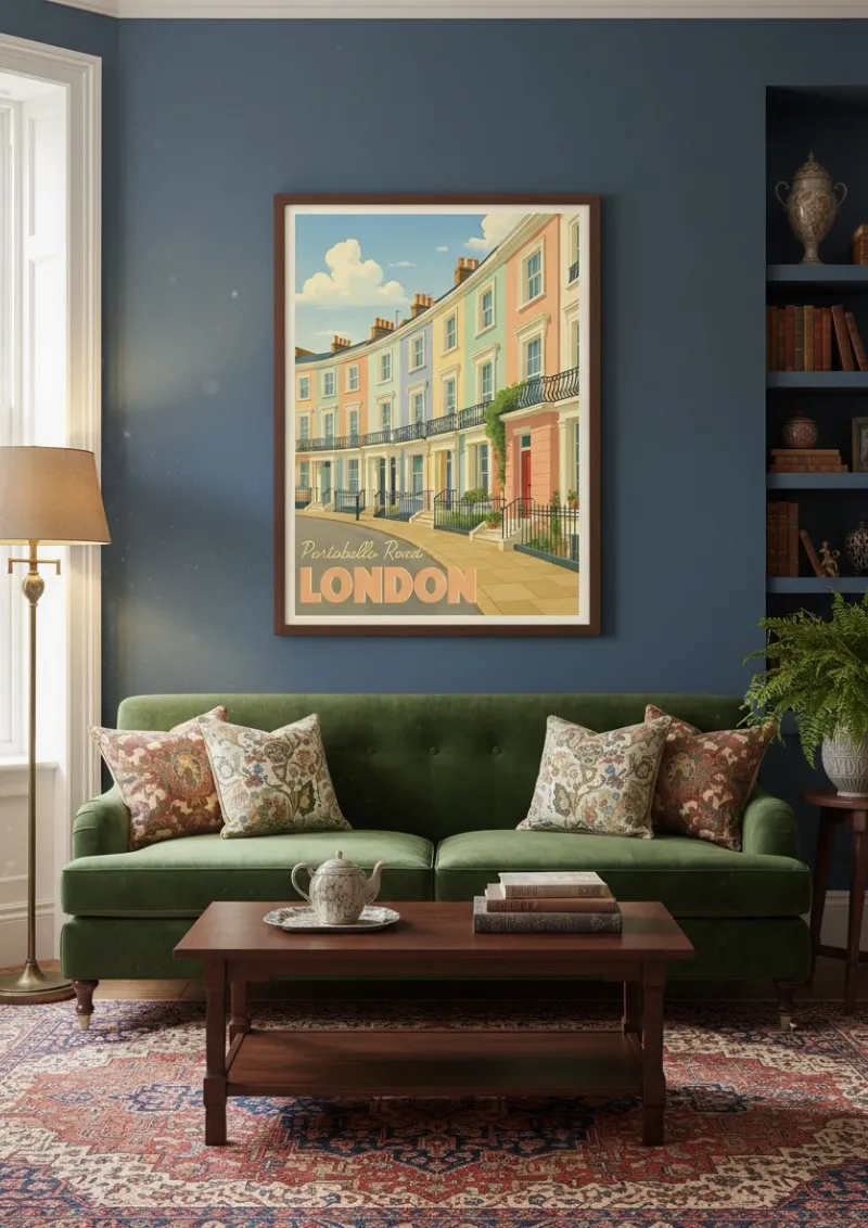 Affiche Portobello Road -  Londres (3)