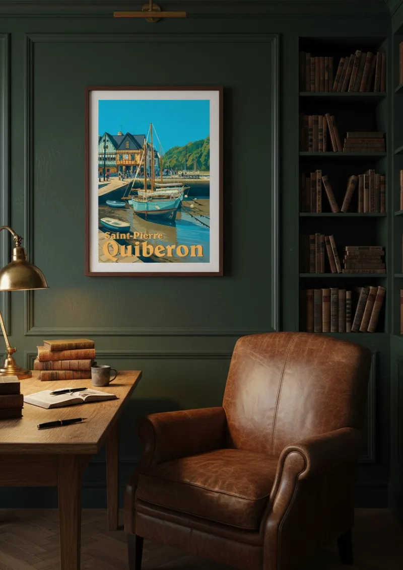 Affiche Saint-Pierre Quiberon -  Port Breton (3)